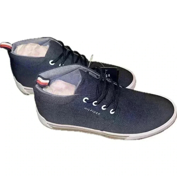 Tommy Hilfiger Men's Blue Casual Shoes, Size 9.5 - Picture 5 of 7